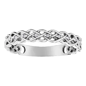 Diamond Celtic Knot Band
