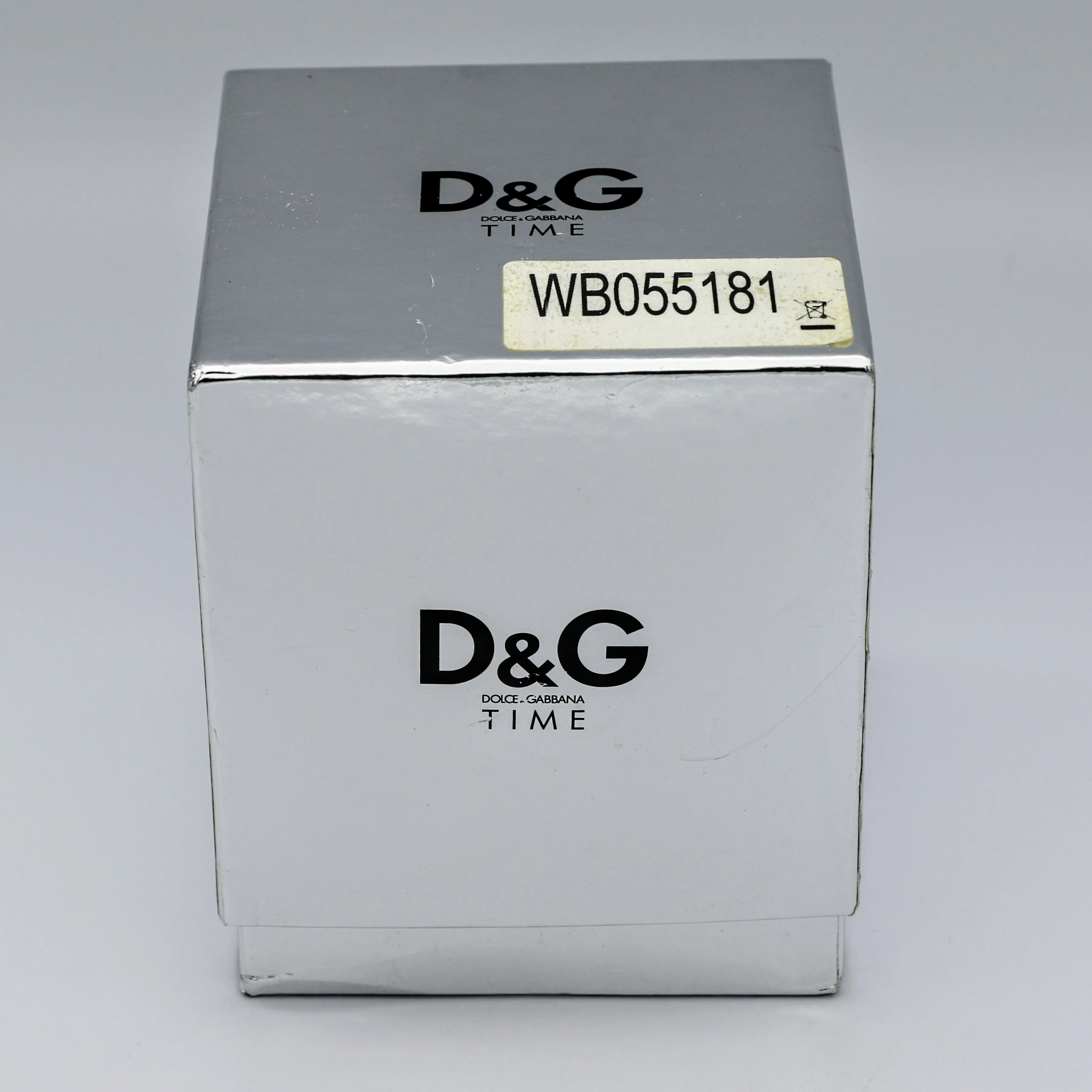 DOLCE & GABBANA Dual Time Watch Ref. DW0138 Wristwatch - Original D&G Box, Bag & Papers!