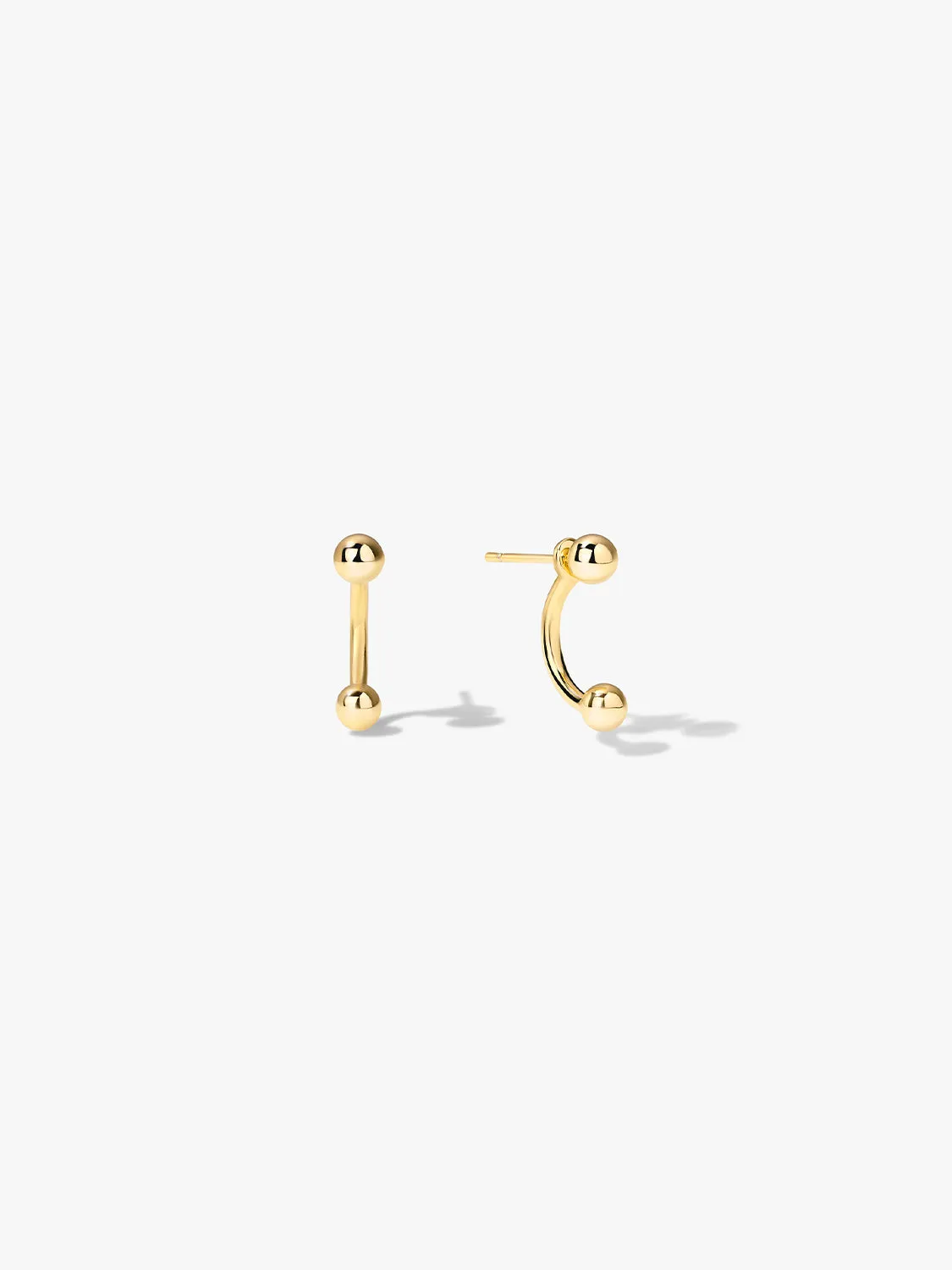 Double Ball Ear Jackets