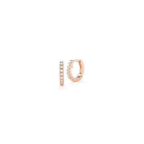 DRD Mini Huggies in Rose Gold