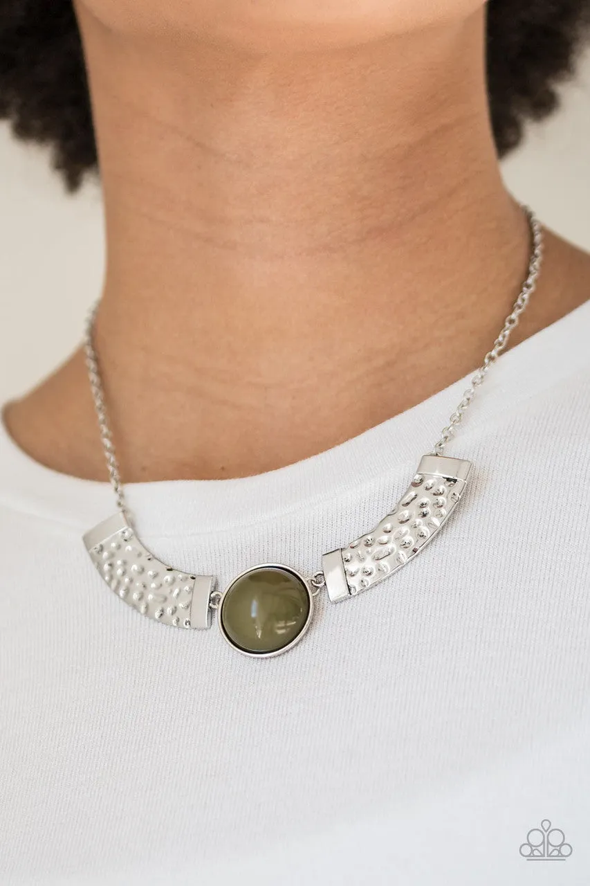 Egyptian Spell Green Paparazzi Necklace