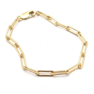 Elongated Chain Bracelet