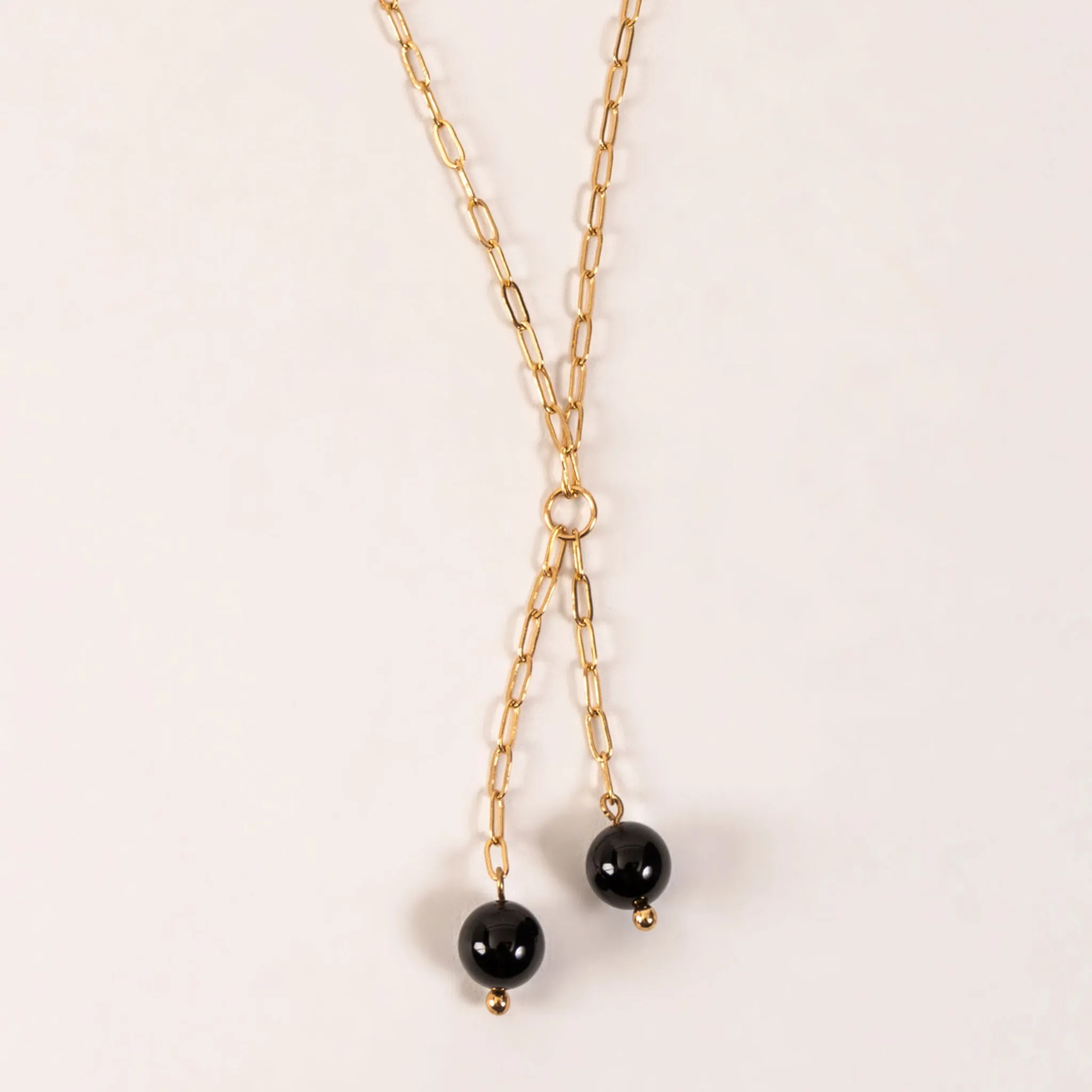 Elsie & Zoey Neva Beaded Y Necklace