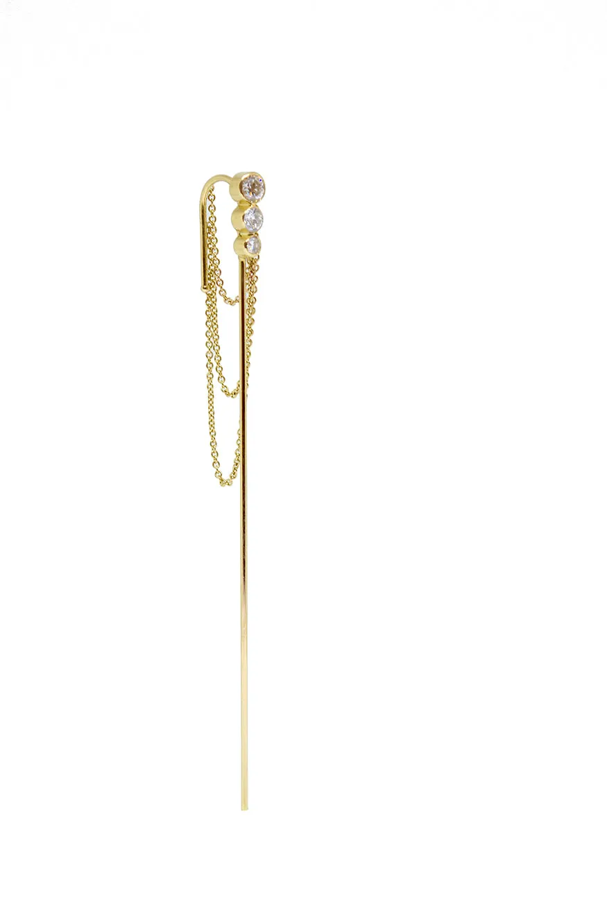 Empress Needle Earring