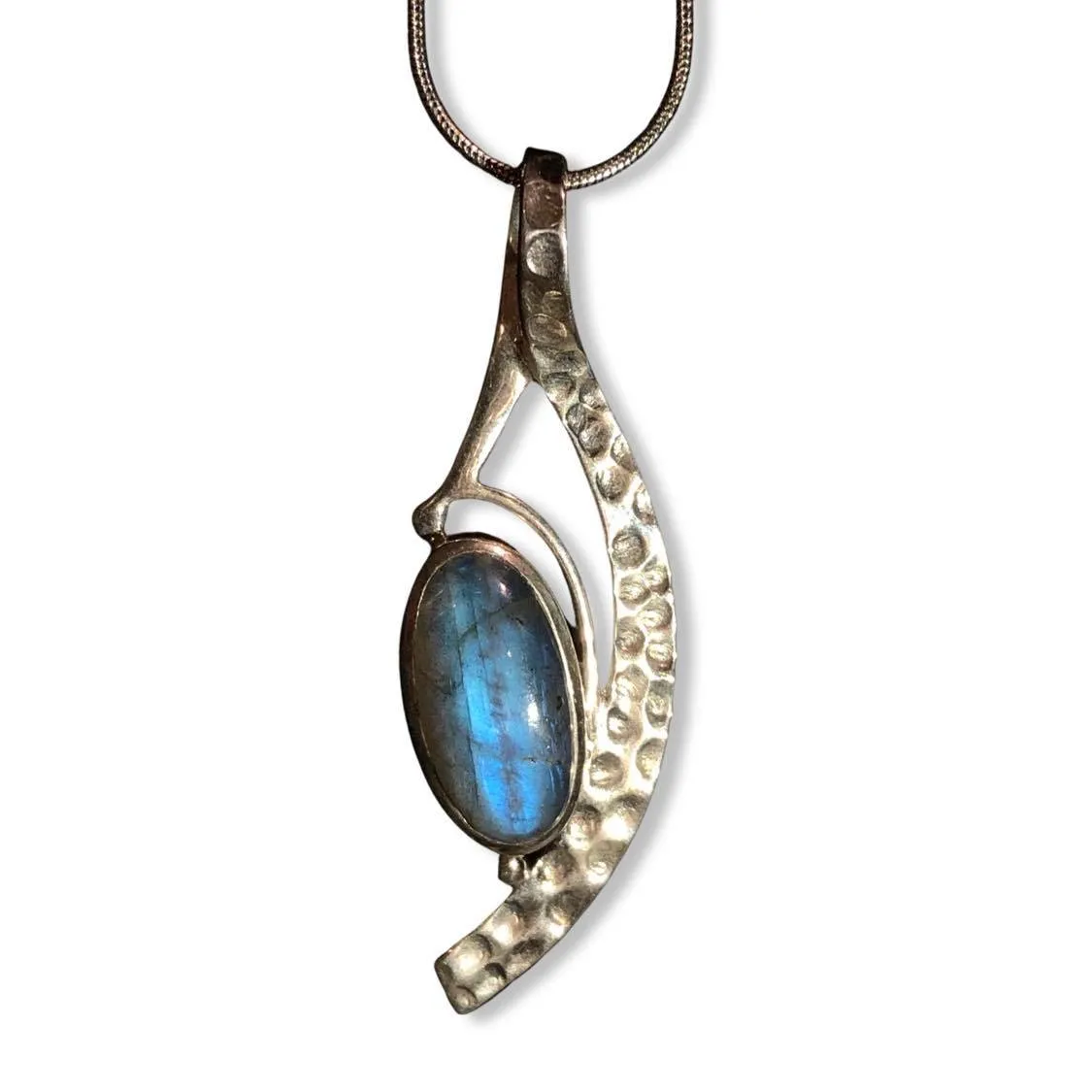 Evenstar - Labradorite with Hammered Silver