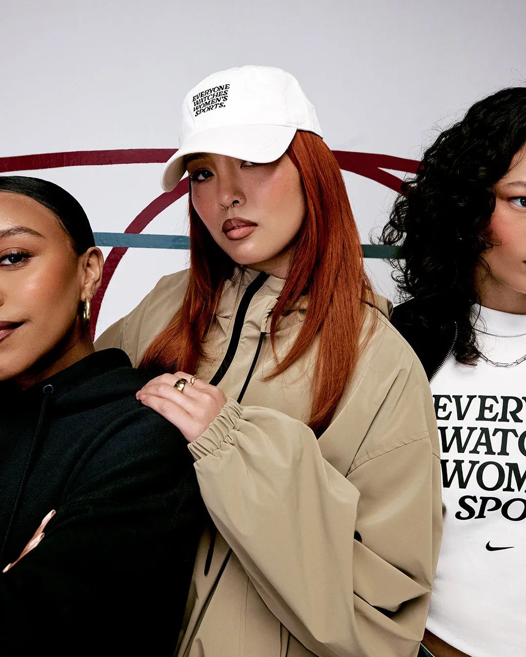 Everyone Watches Women's Sports™ White Cap
