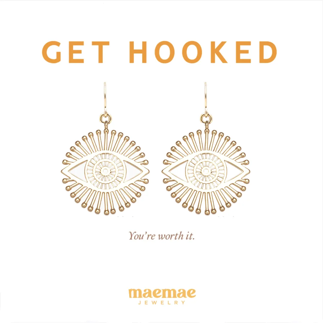 Evil Eye Earrings