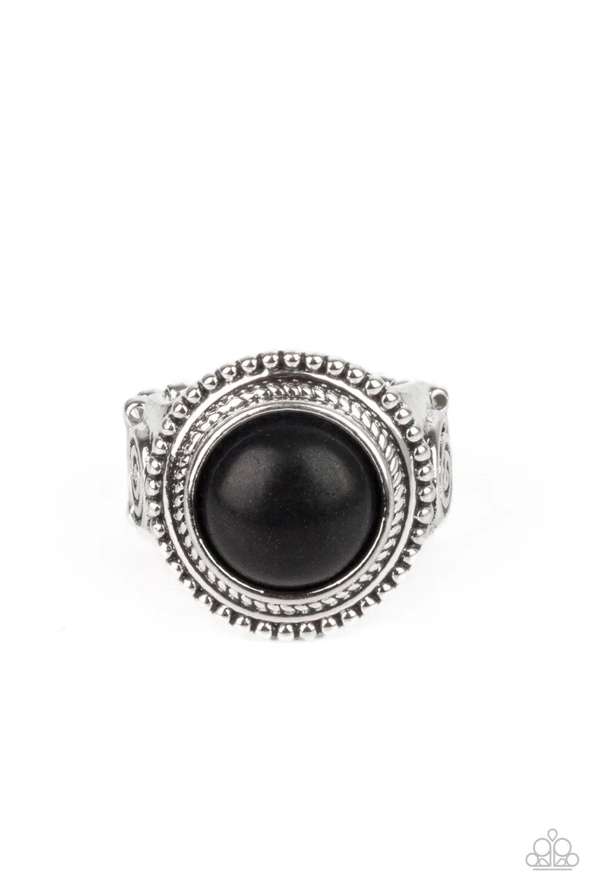 Evolutionary Essence Black Paparazzi Ring