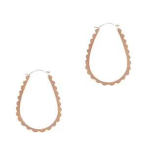 Fabienne - Bubble Edge Teardrop Earring