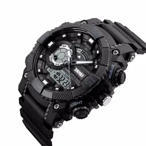 Fashion Sports Quartz Watches With Dual Display for Men