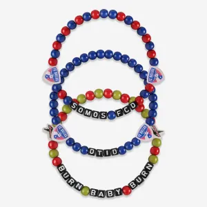 FC Dallas 3 Pack Beaded Friendship Bracelet