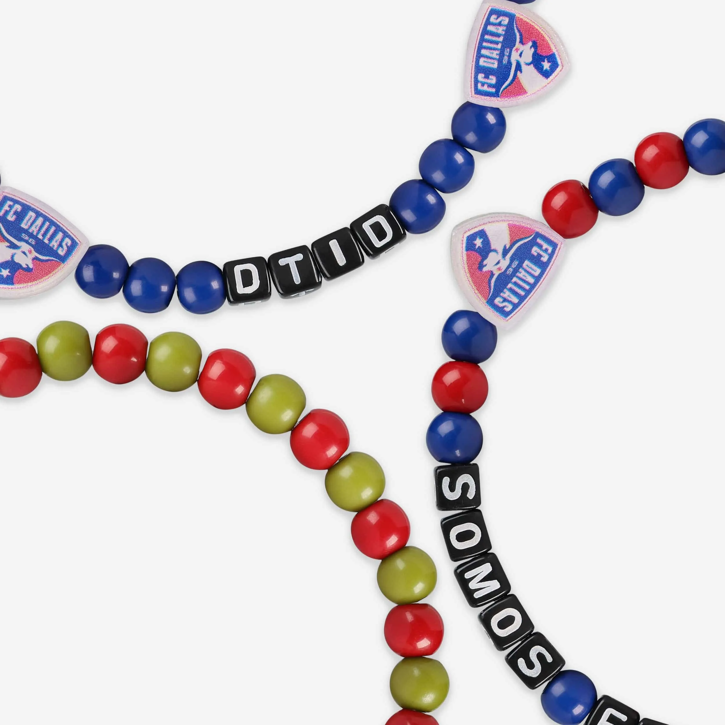 FC Dallas 3 Pack Beaded Friendship Bracelet
