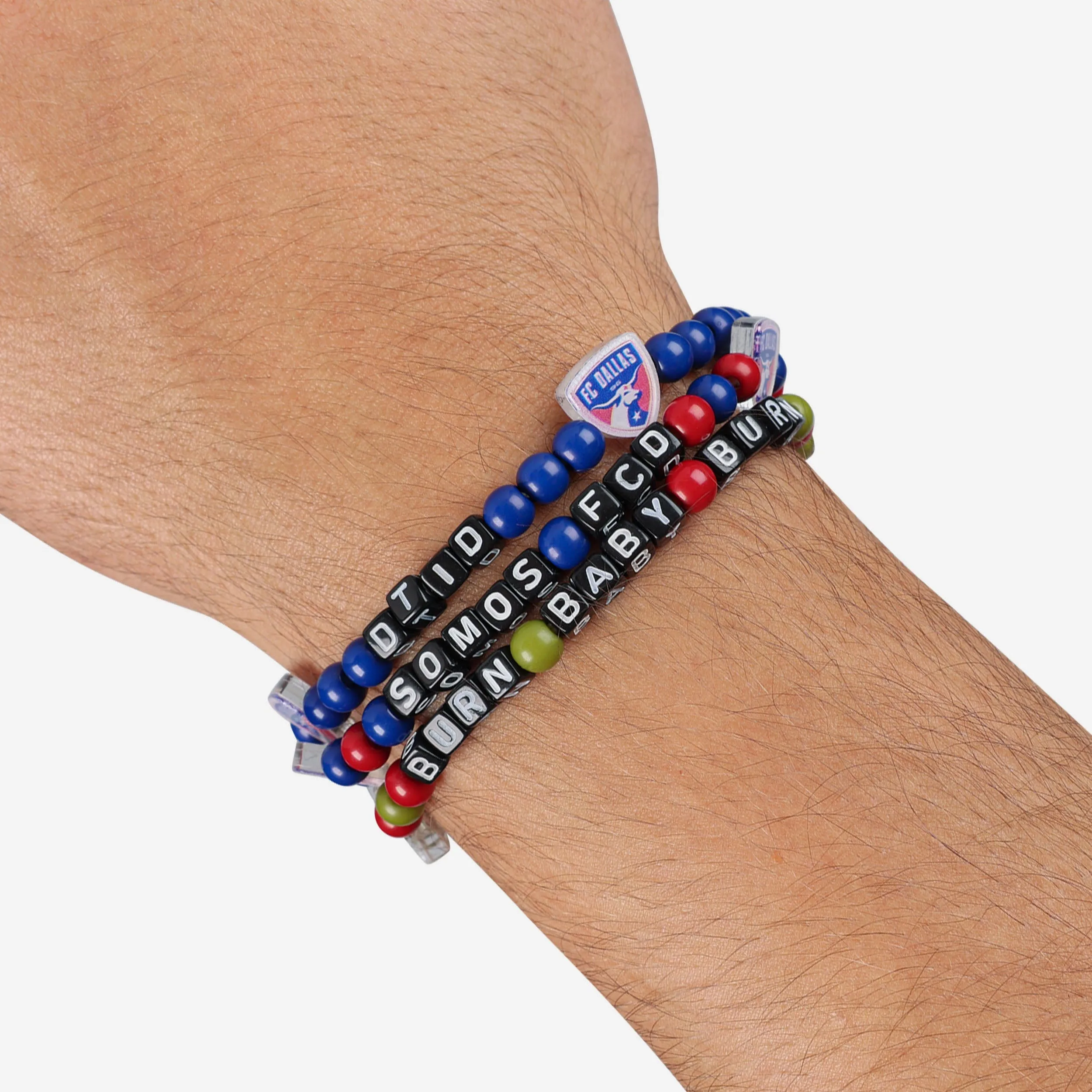 FC Dallas 3 Pack Beaded Friendship Bracelet