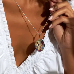 Flores Para Guadalupe Necklace