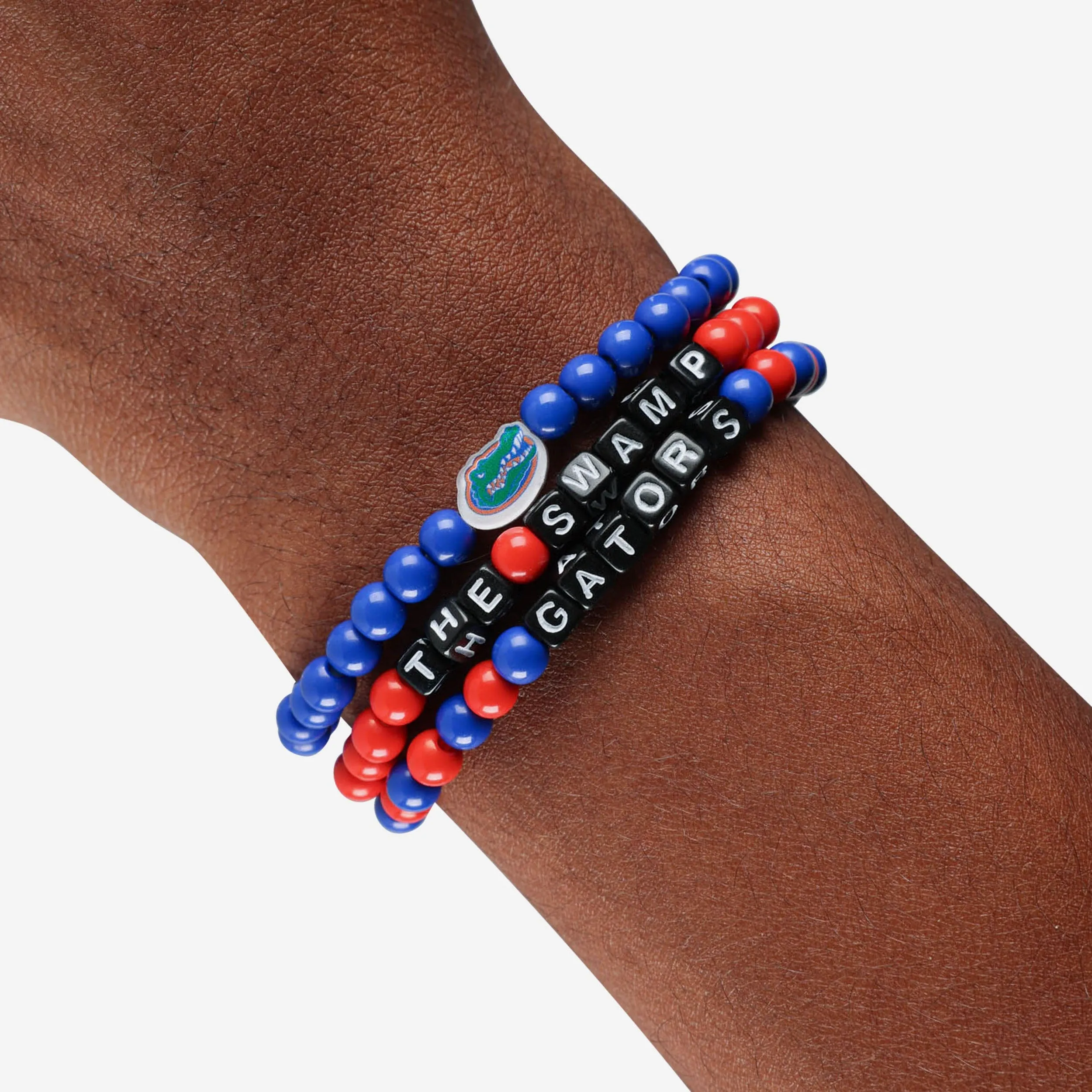 Florida Gators 3 Pack Beaded Friendship Bracelet