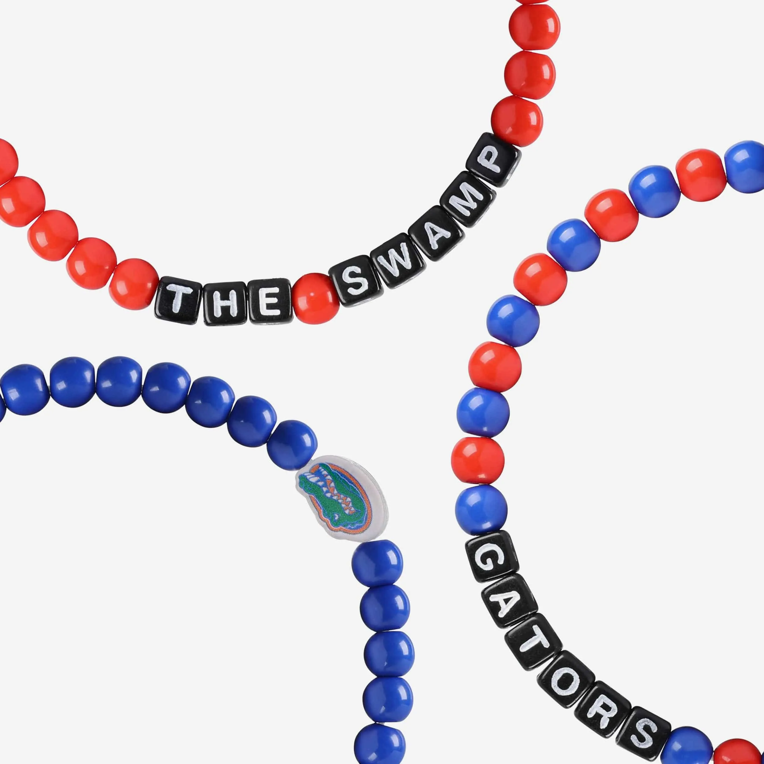Florida Gators 3 Pack Beaded Friendship Bracelet