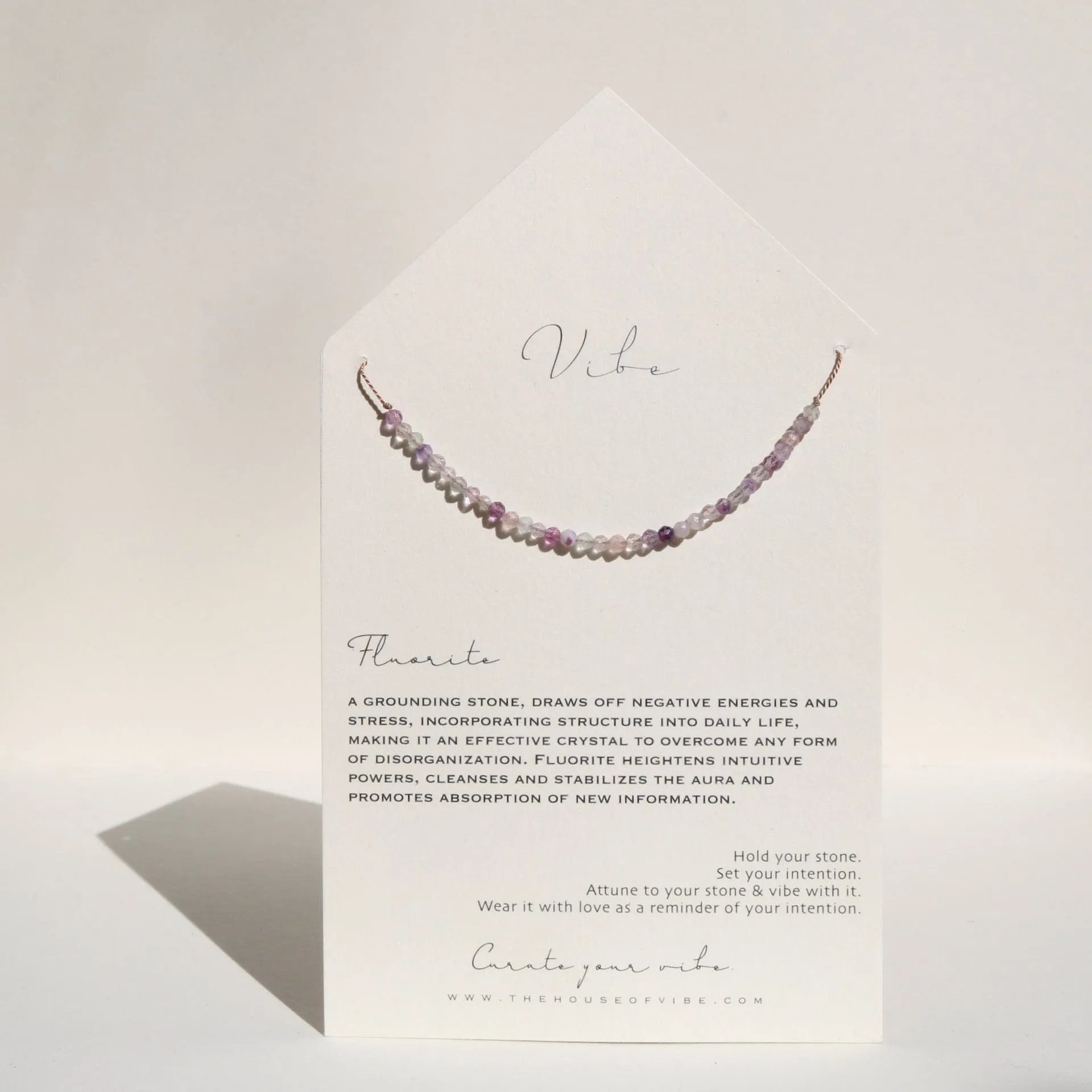 FLUORITE BEADED