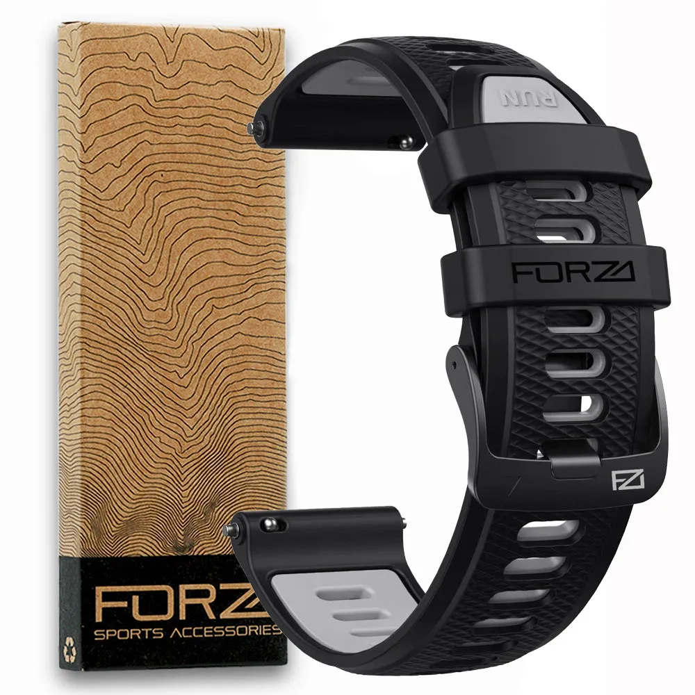 FORZA Elite 20mm Quick Release Two Tone Watch Strap for Garmin