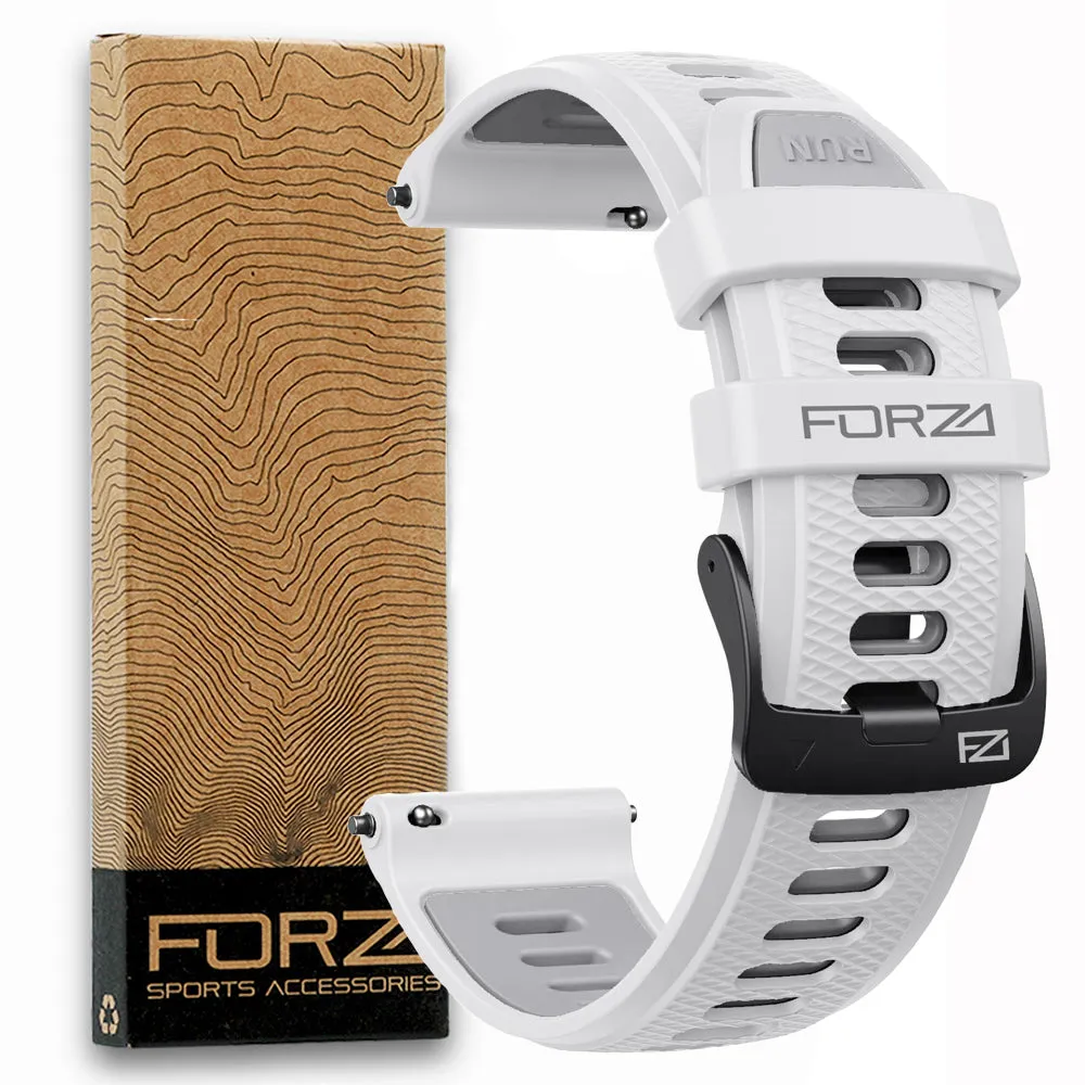 FORZA Elite 20mm Quick Release Two Tone Watch Strap for Garmin