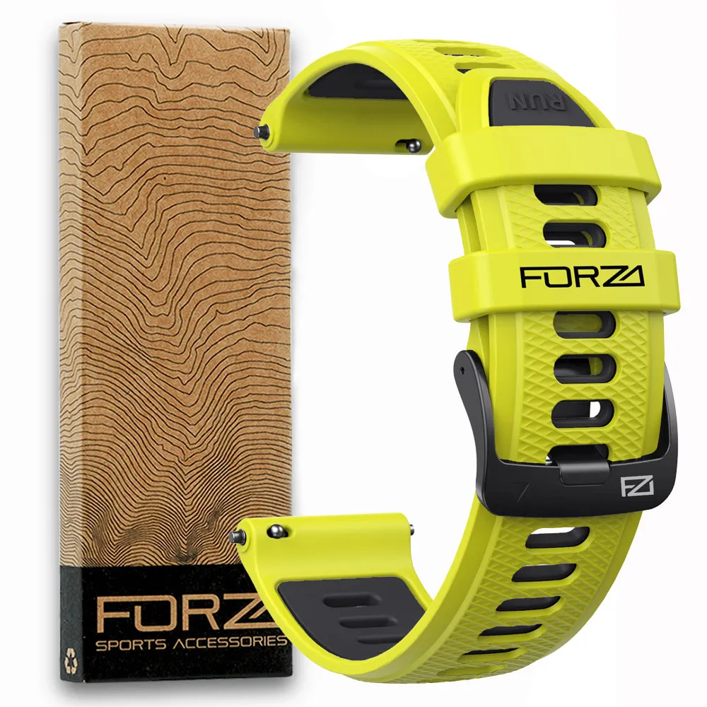 FORZA Elite 20mm Quick Release Two Tone Watch Strap for Garmin