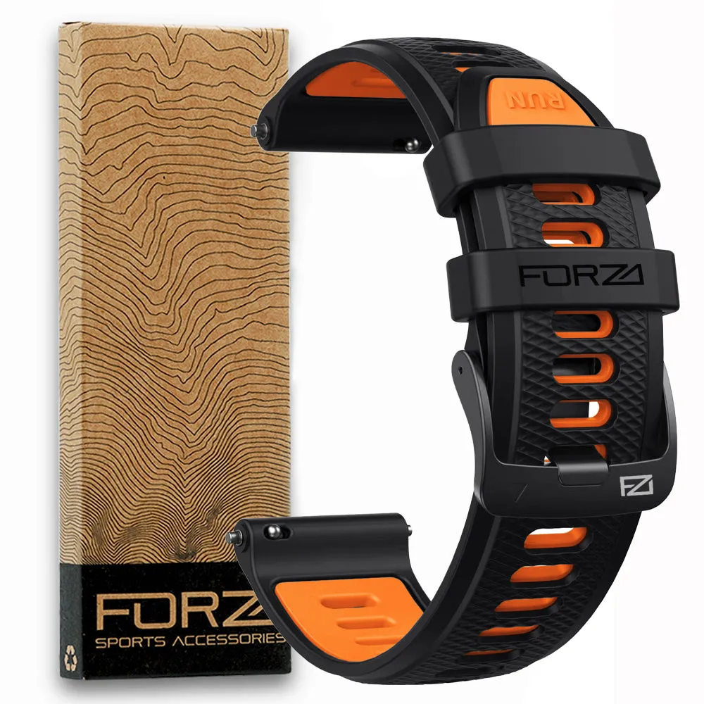 FORZA Elite 20mm Quick Release Two Tone Watch Strap for Garmin