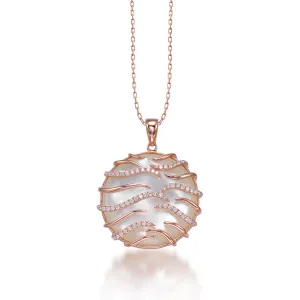 Frederic Sage Luna Collection Medium Mother of Pearl Pendant