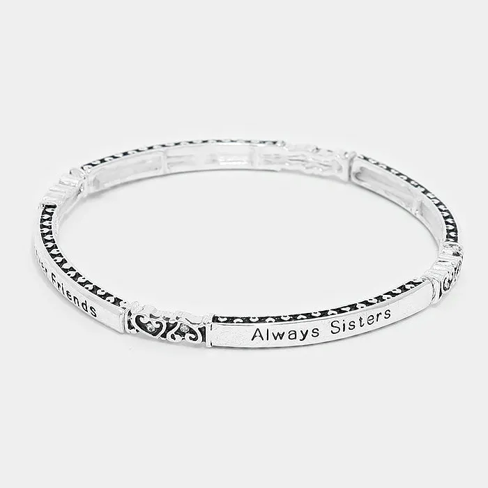 FRIENDSHIP COLLECTION "SISTERS & FRIENDS" FOREVER BRACELETS