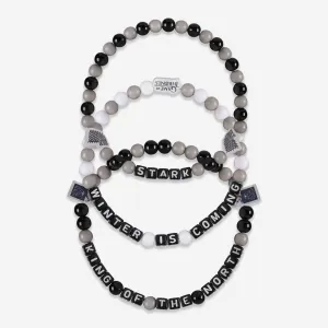 Game of Thrones™ House Stark 3 Pack Beaded Friendship Bracelet