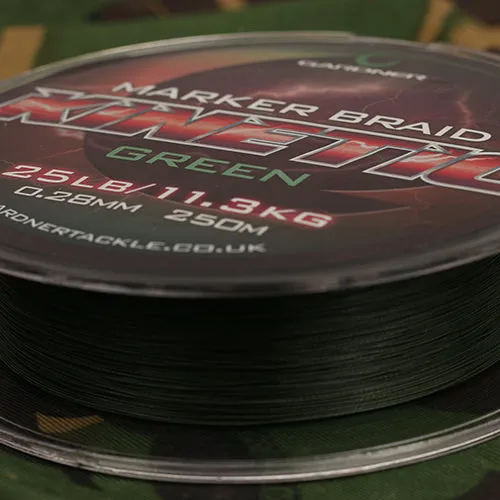 GARDNER TACKLE KINETIC MARKER BRAID 25lb (11.3kg)