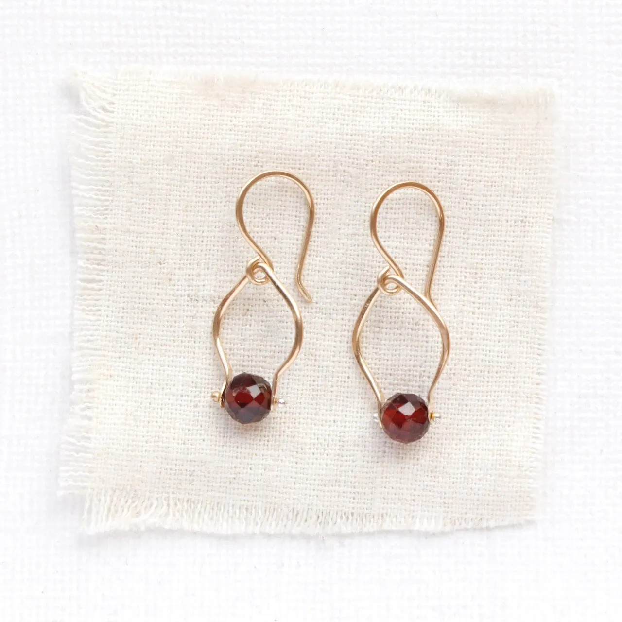 Garnet Delhi Earrings