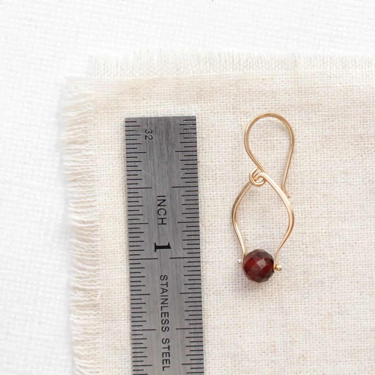 Garnet Delhi Earrings