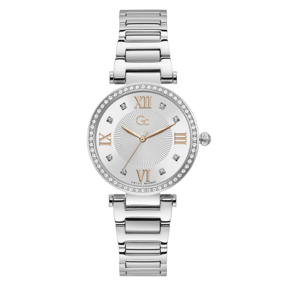 Gc LadyCrystal Sport Chic Collection Ladies Watch