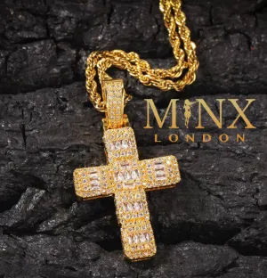 Gold Cross Pendant | Cross Pendant | Mens Cross Necklace