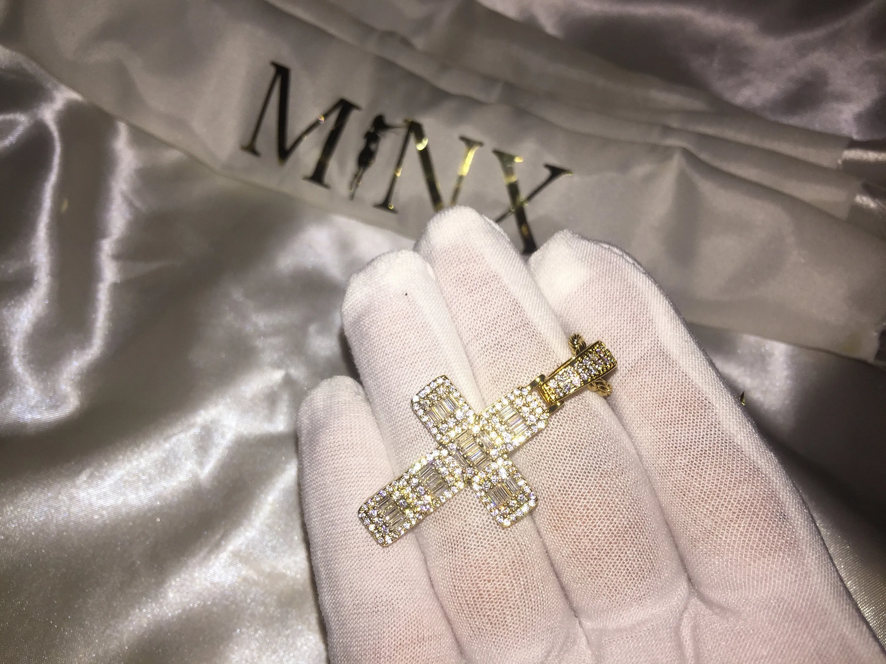 Gold Cross Pendant | Cross Pendant | Mens Cross Necklace