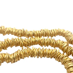 Gold Finish or Silver Plated Plain Twisted Rings, Love Knots , E-coated, Designer's Rings, Available in 4 sizes- 6mm, 8mm, 10mm, 12mm