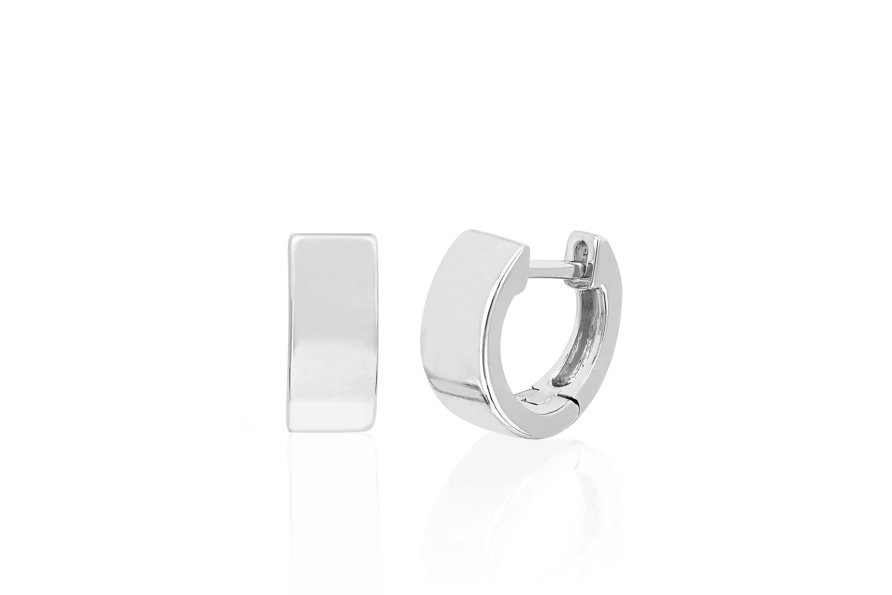 Gold Jumbo Huggie Earrings