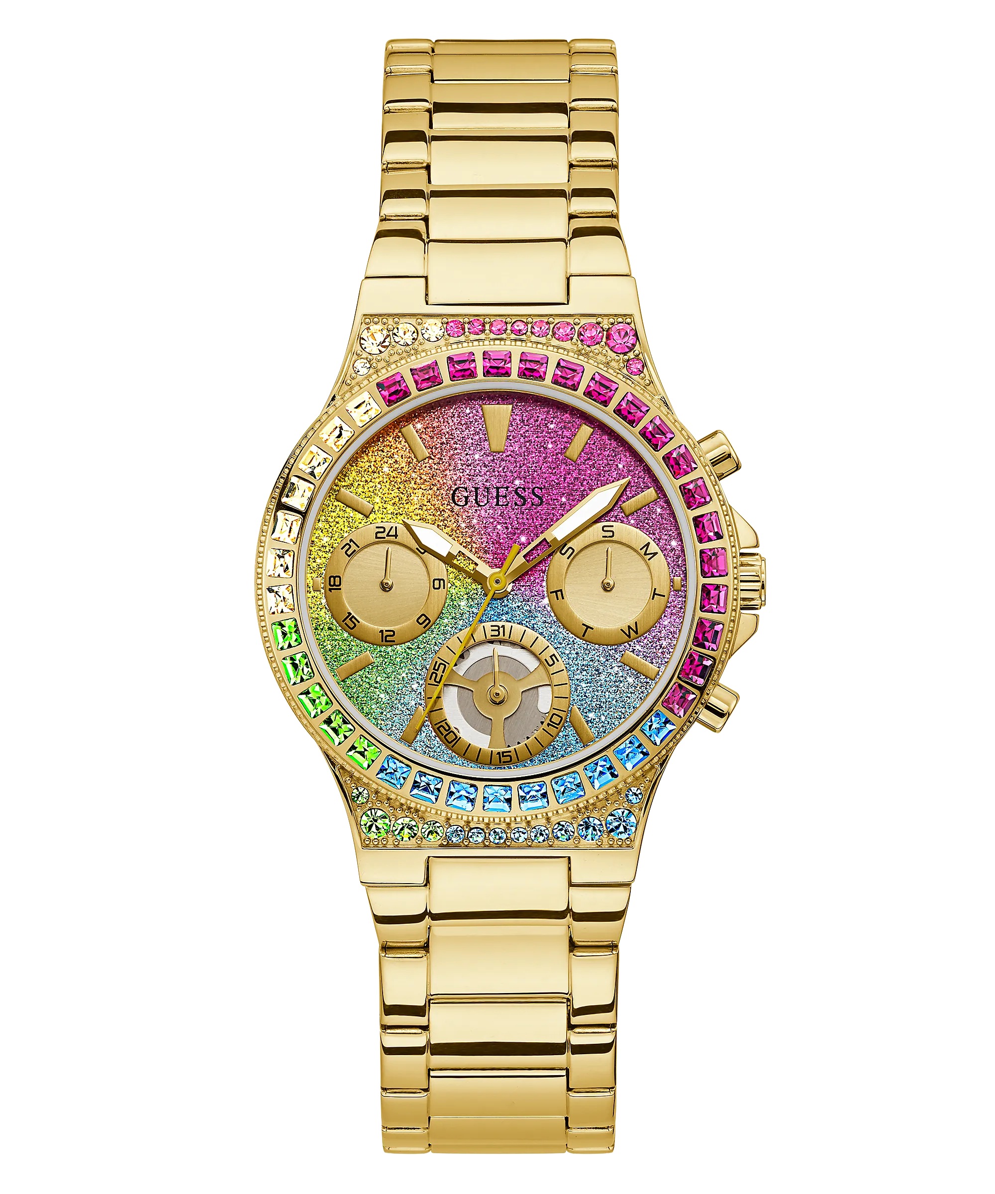 Guess Sugarrush Ombre Dial Gold Women's Watch GW0258L1