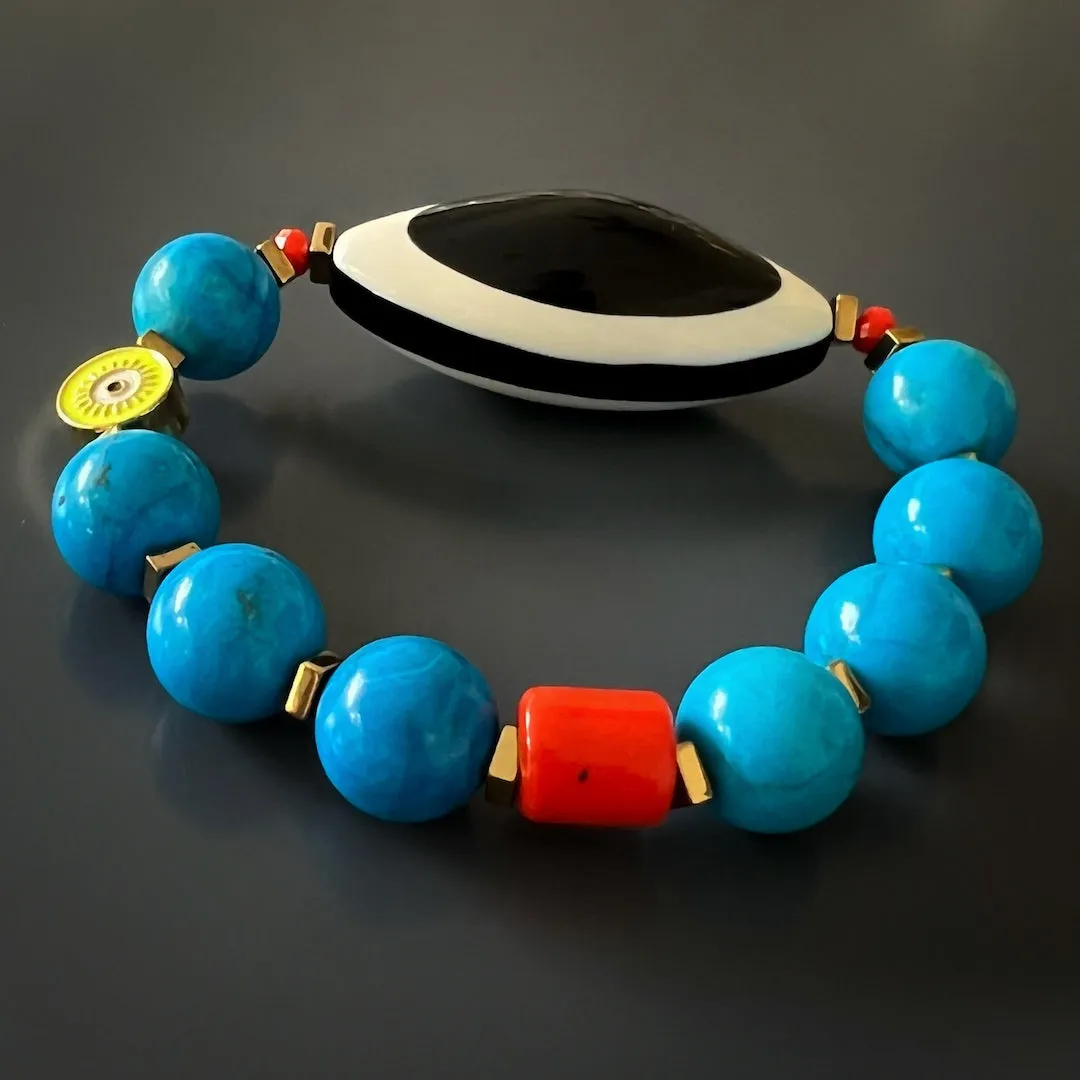 Happiness Turquoise Eye Bracelet