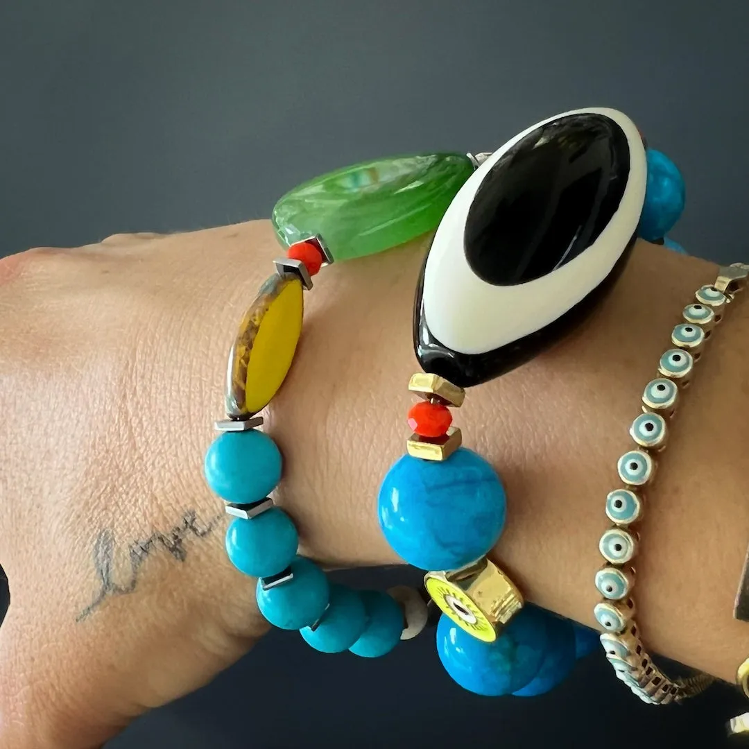 Happiness Turquoise Eye Bracelet