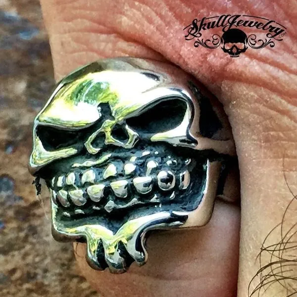 Happy Jack - Tribal Skull Ring (#104)