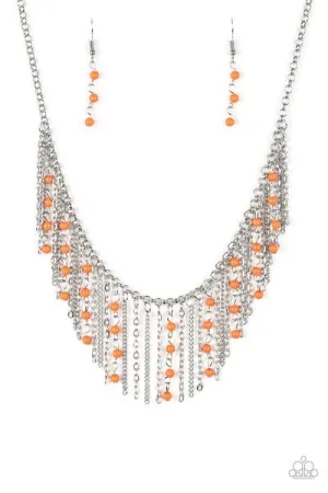 Harlem Hideaway - Orange Necklace