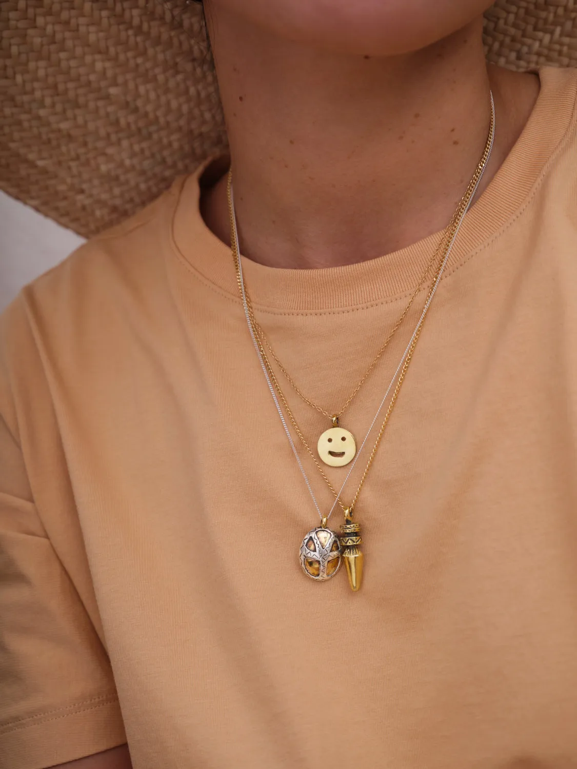 harvey necklace bronze