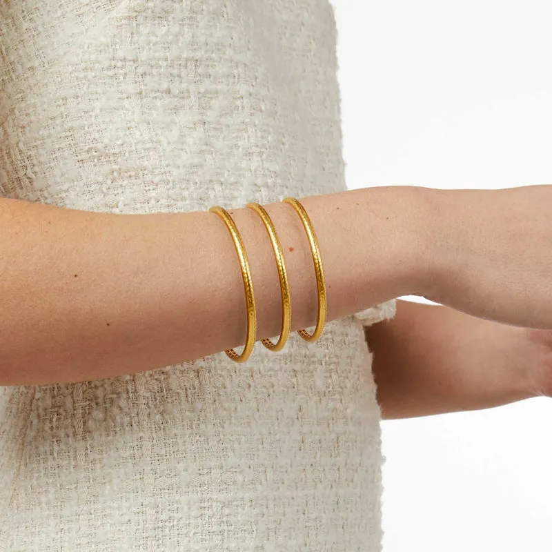 Havana Demi Bangle, gold