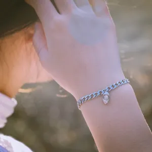 Heart Shaped Magnetic Couple Bracelet