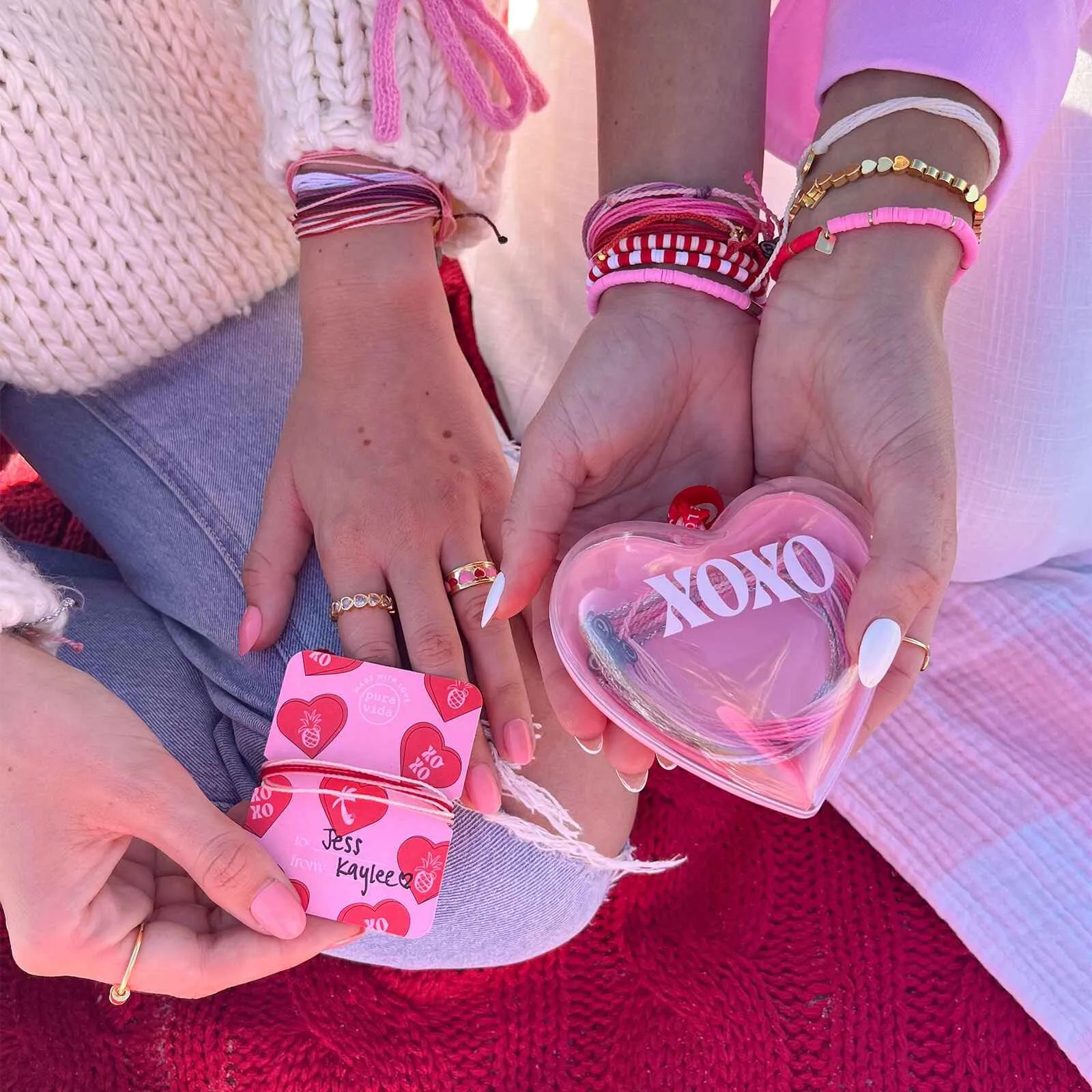 Heart Strings Bracelet 5 Pack