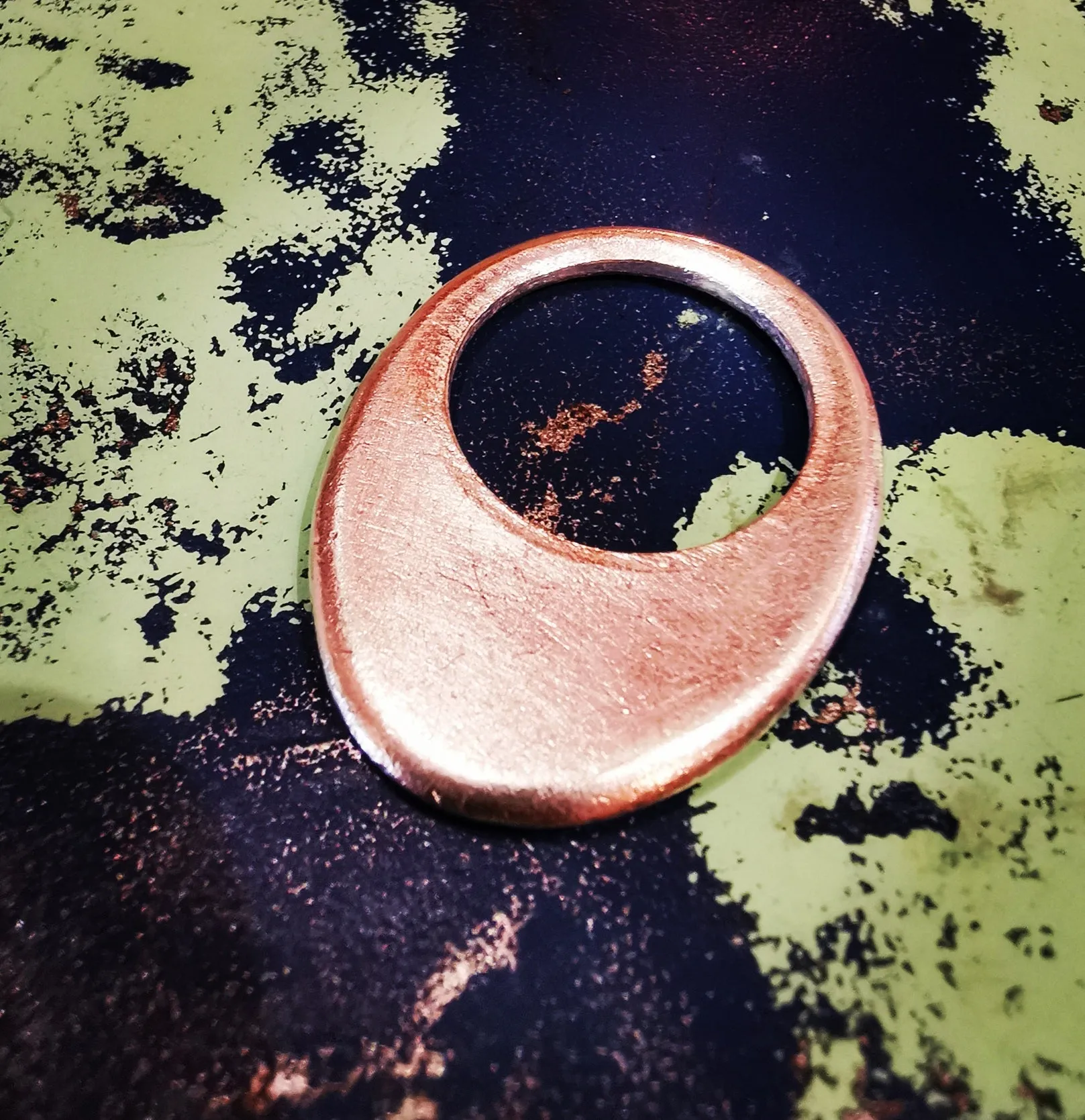 Hill tribe plain oval