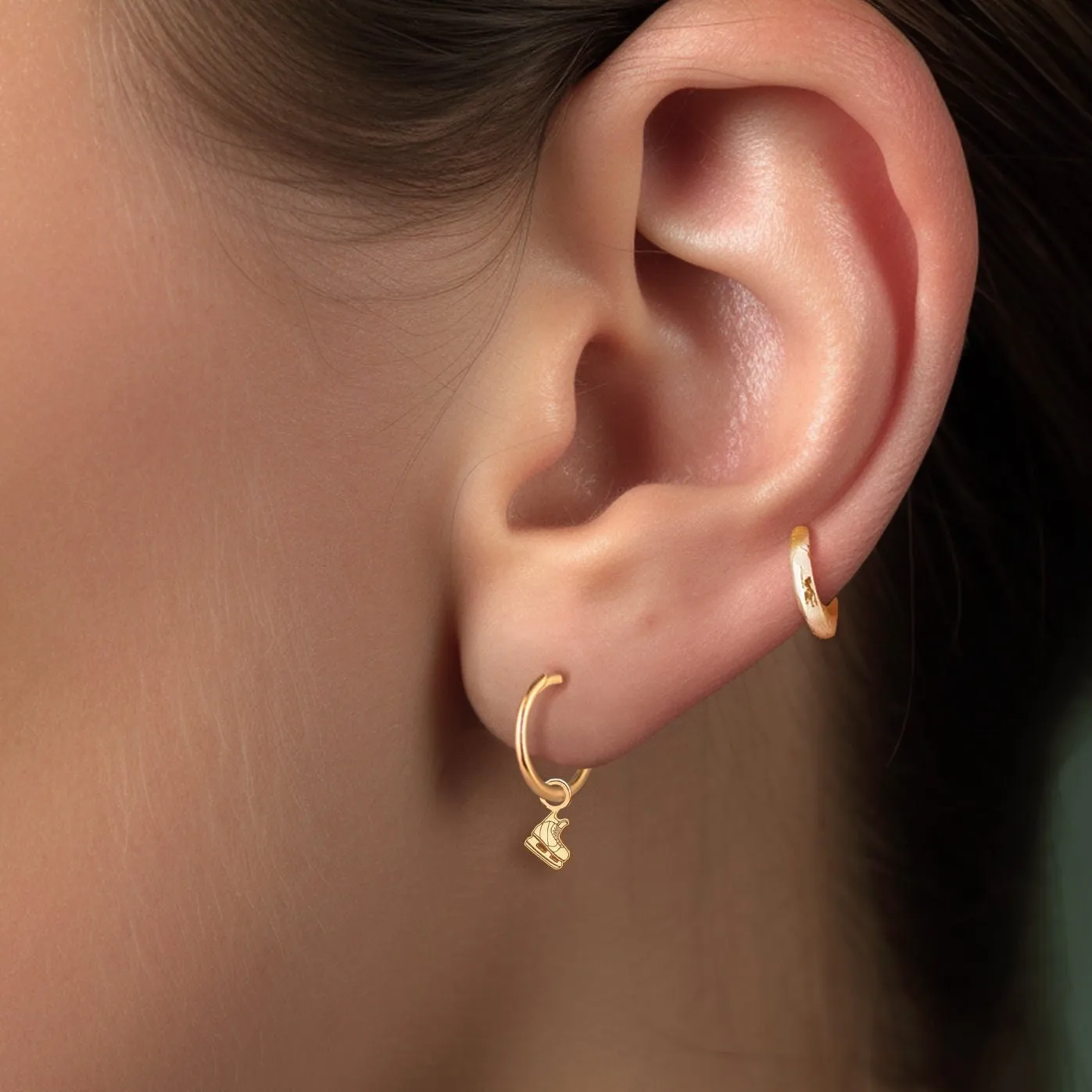 Hockey Skate Charm