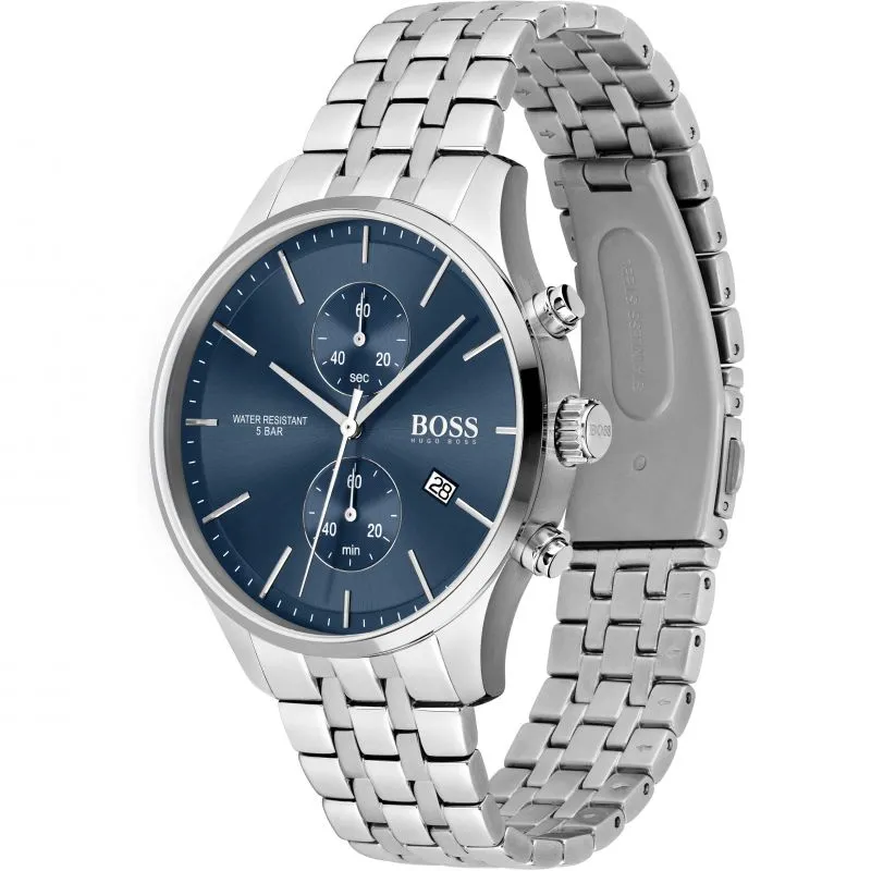 Hugo Boss Associate Silver Men's Watch 1513839