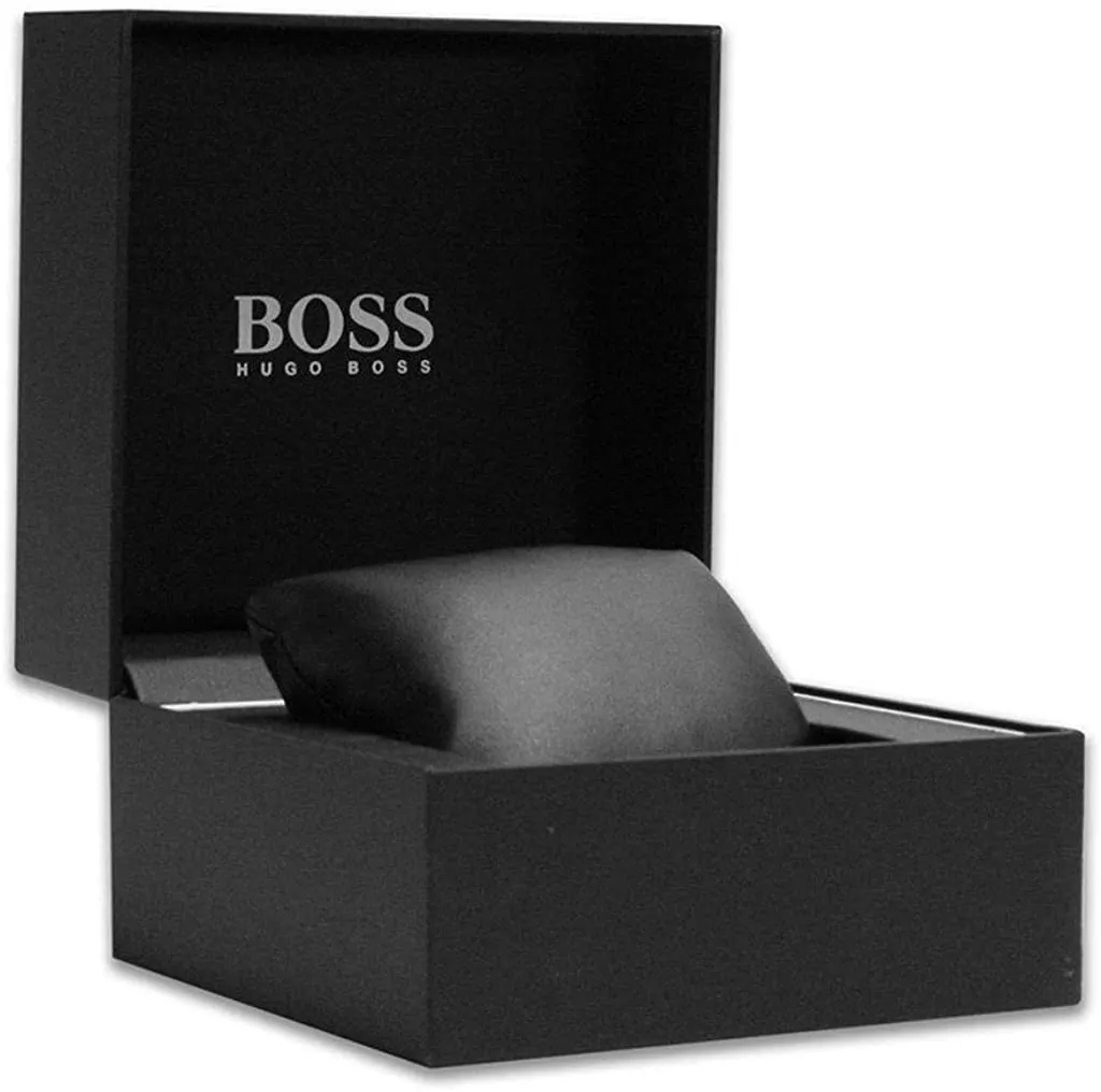 Hugo Boss Men's Governor Black Dial Mesh Bracelet Watch 1513601