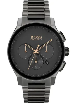 Hugo Boss Peak Black Chronograph Men's Watch 1513814